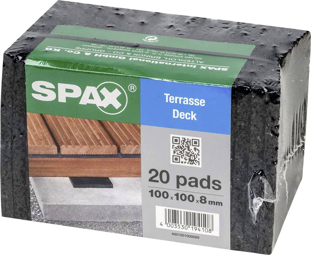 SPAX Podkładka dystansowa 100 mm 4001001000089 20 szt. (D x S x W) 100 x 100 x 8 mm - obrazek 1