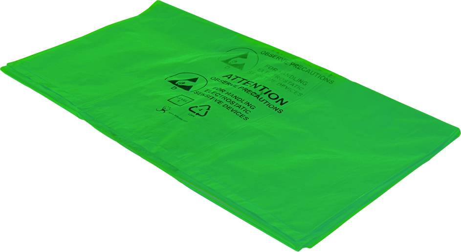 Worki na śmieci ESD (D x S) 990 mm x 450 mm antystatyczne Antistat 091-0047 - obrazek 1