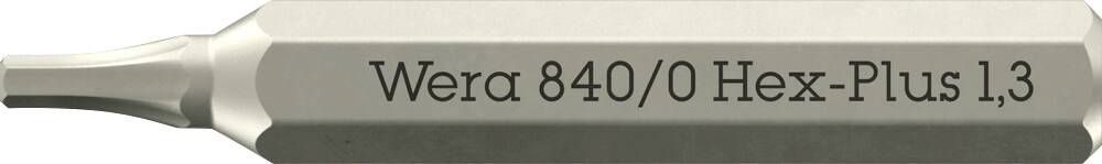 Bit szcześciokątny Wera 05058109001 840 Micro 1.3 mm 1 szt. - obrazek 1