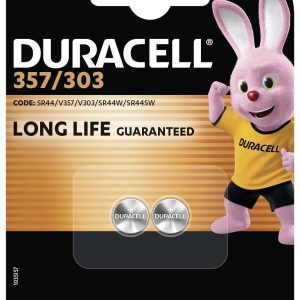 Ogniwo guzikowe 357 Duracell 357/303 1.5 V 2 szt. 170 mAh tlenkowo-srebrowe Ogniwo guzikowe 357 Duracell 357/303 1.5 V 2 szt. 170 mAh tlenkowo-srebrowe
