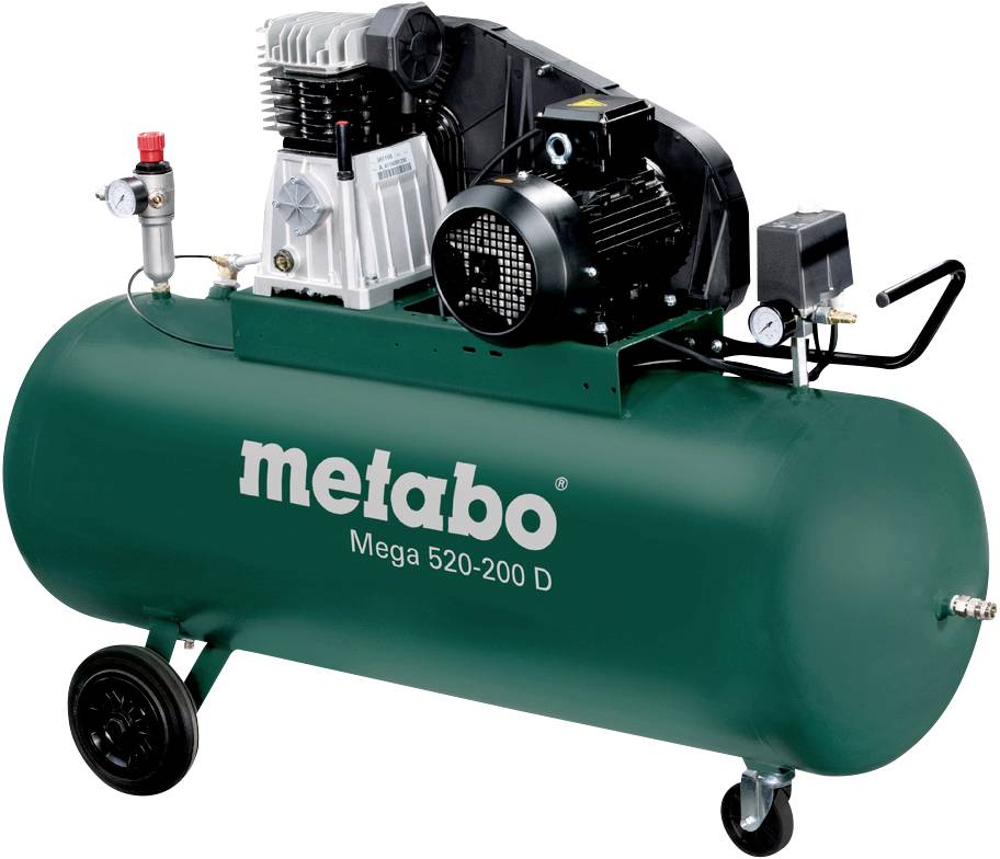 Sprężarka powietrza Metabo Mega 520-200 D - obrazek 1