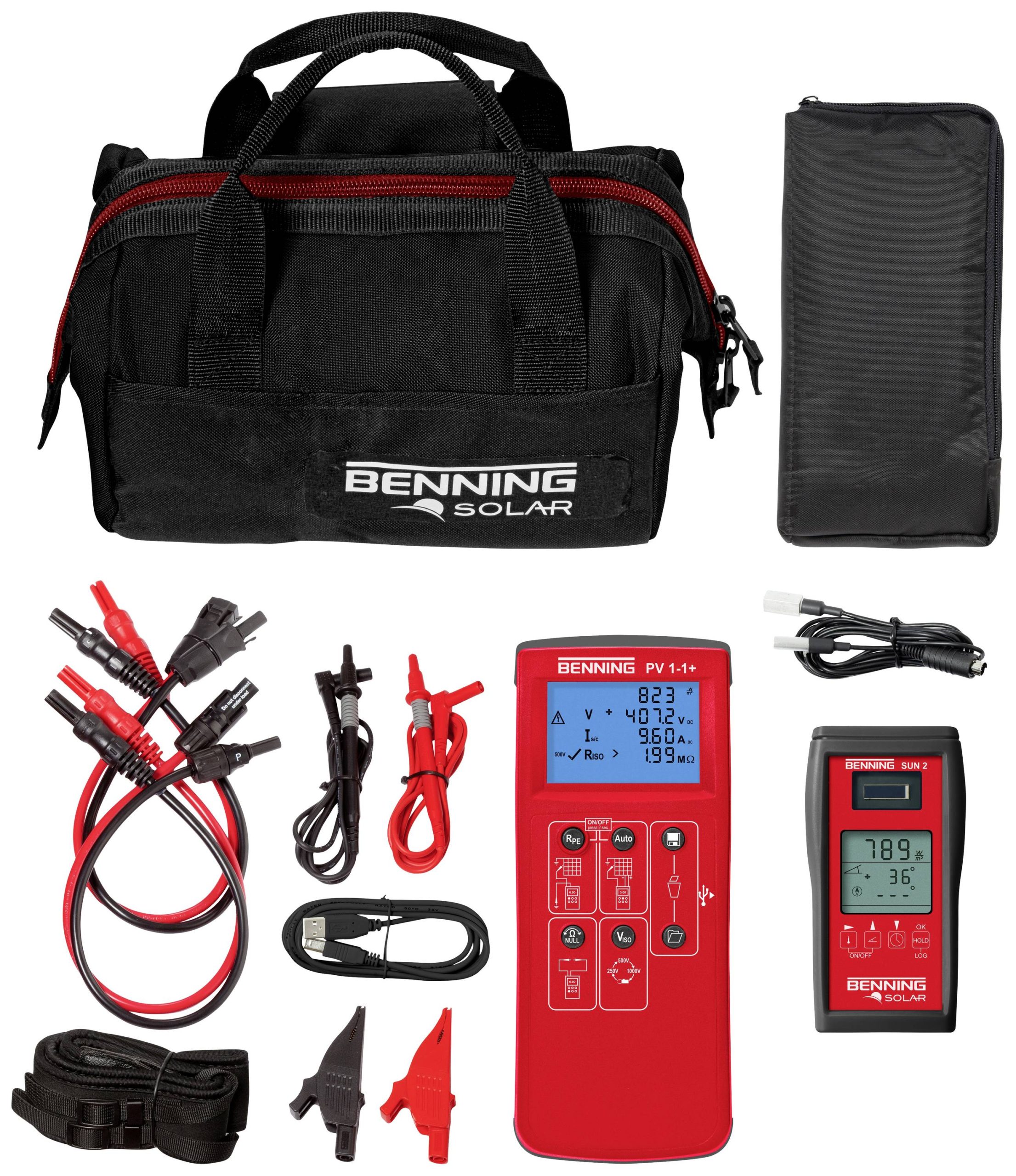 Tester instalacji Benning PV 1-1+ SET - obrazek 1