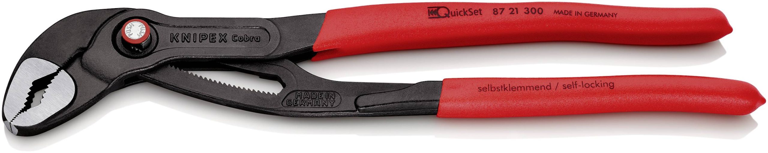 Szczypce do pomp wodnych Knipex Cobra® QuickSet 87 21 300 300 mm - obrazek 1