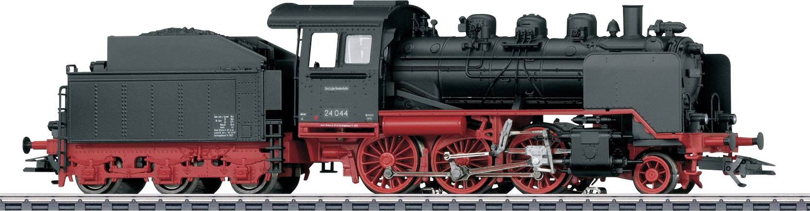 Märklin 36244 Lokomotywa parowa serii 24 Niemieckiej Kolei Federalnej (DB), skala H0 BR 24 PB - obrazek 1