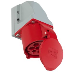 Gniazdo naścienne CEE PCE 127-6v 32 A 400 V Gniazdo naścienne CEE PCE 127-6v 32 A 400 V