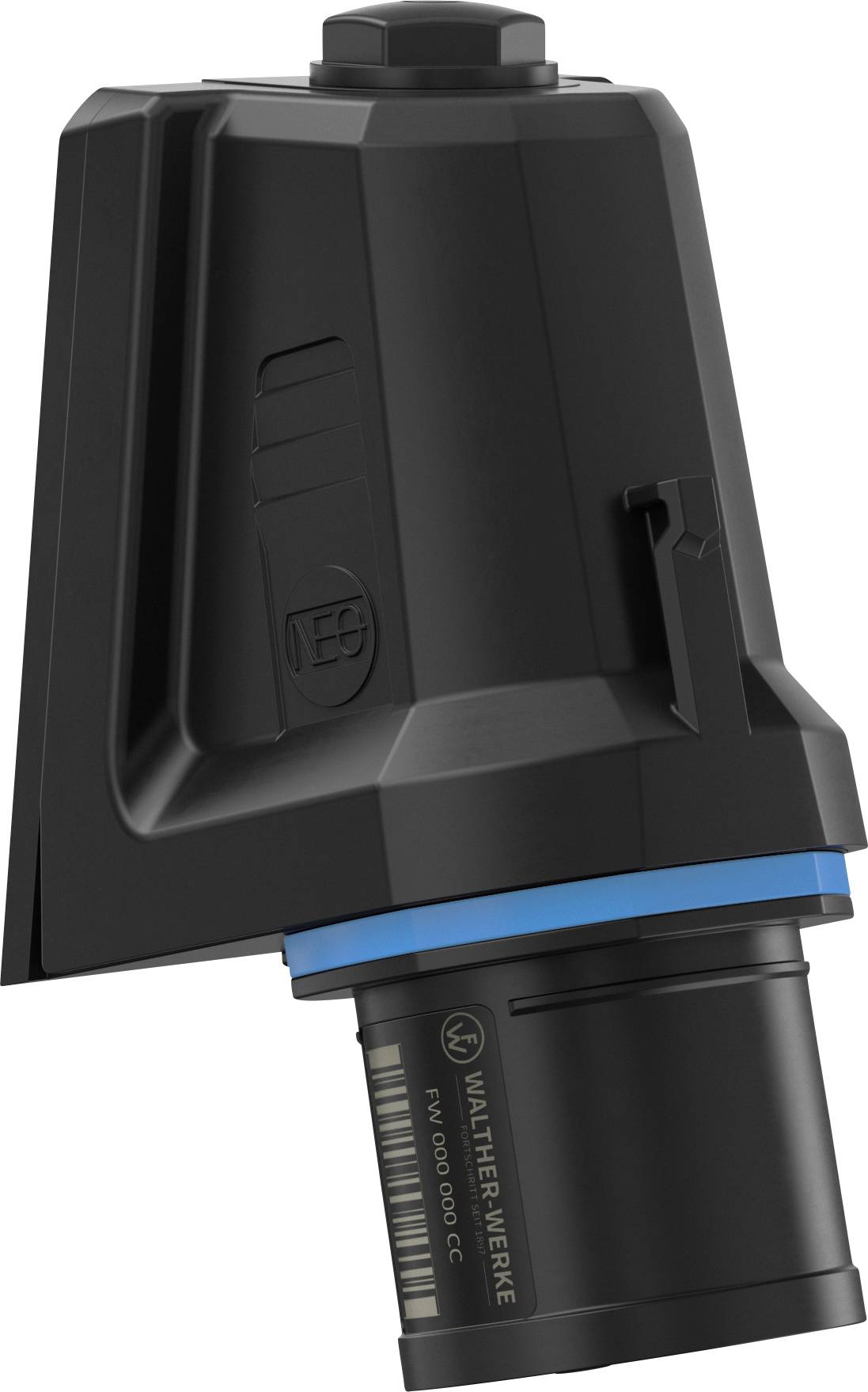 Złącze męskie ścienne CEE Walther Werke FW710306CC 16 A 230 V - obrazek 1