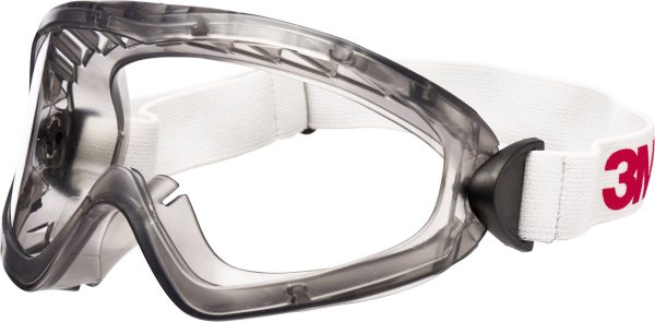 3M 2890A Okulary ochronne z zabezpieczeniem przeciw zaparowaniu biały EN 166-1 DIN 166-1