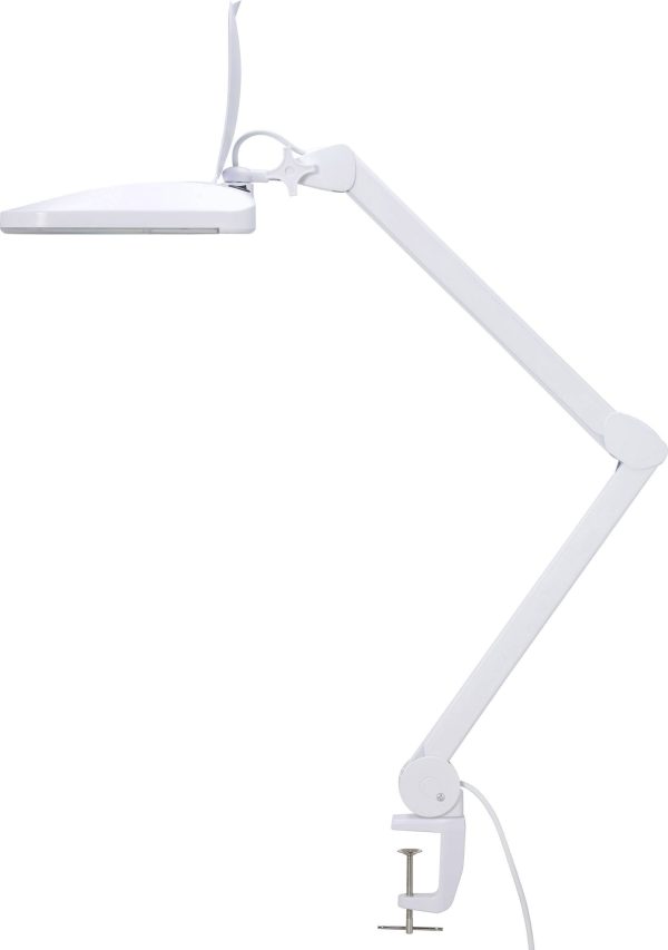 TOOLCRAFT TO-7567476 Lampa z lupą LED 60 SMD LED 7.5″ x 6.2″ 900lm Współczynnik powiększenia=1.75 x Klasa efektywności e