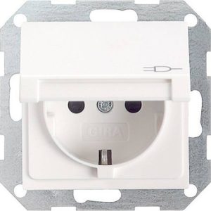 GIRA Płytka przycisku Gniazdo z uziemieniem System 55, Standard 55, E2, Event, Event Klar, Event Opak, Esprit, ClassiX c GIRA Płytka przycisku Gniazdo z uziemieniem System 55, Standard 55, E2, Event, Event Klar, Event Opak, Esprit, ClassiX c