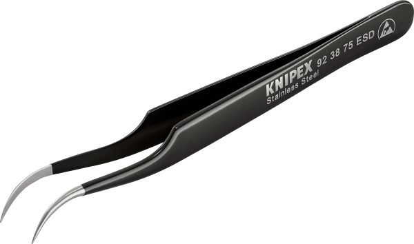 Pęseta precyzyjna Knipex 92 38 75 ESD 120 mm
