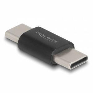 Delock USB 2.0 adapter [1x złącze męskie USB-C 3.2 (USB 3.1) – 1x złącze męskie USB-C 3.2 (USB 3.1)] 60035 0 mm
