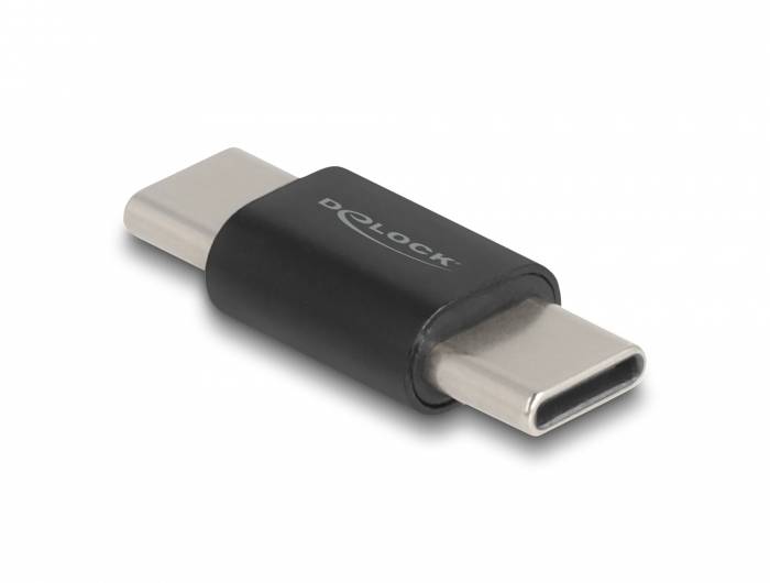 Delock USB 2.0 adapter [1x złącze męskie USB-C 3.2 (USB 3.1) - 1x złącze męskie USB-C 3.2 (USB 3.1)] 60035 0 mm - obrazek 1