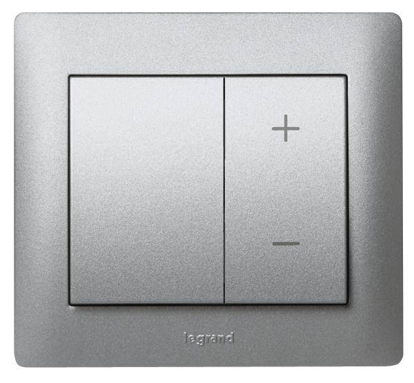 Legrand Przełącznik Galea / Pro21 aluminiowy 771386 1 szt. - obrazek 1