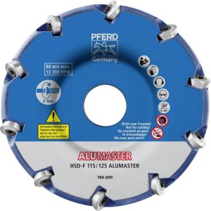 Frez tarczowy PFERD TOOLS HSD-F 115/125 ALUMASTER 22000009, 115 mm , 1 szt. Frez tarczowy PFERD TOOLS HSD-F 115/125 ALUMASTER 22000009, 115 mm , 1 szt.