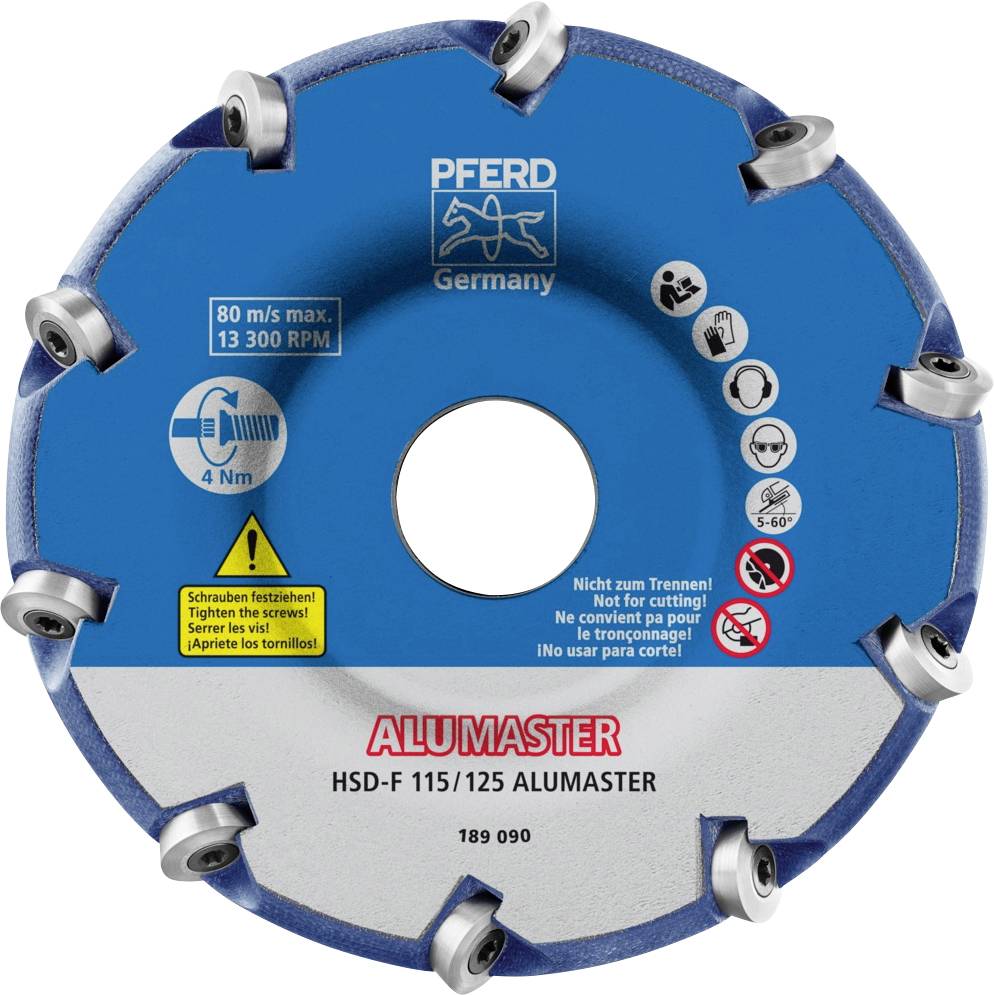 Frez tarczowy PFERD TOOLS HSD-F 115/125 ALUMASTER 22000009, 115 mm , 1 szt. - obrazek 1