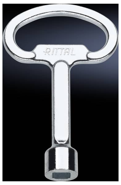 Rittal SZ 2548.000 Klucz do szaf sterowniczych czworokątna 8,0 mm stal 1 szt. - obrazek 1