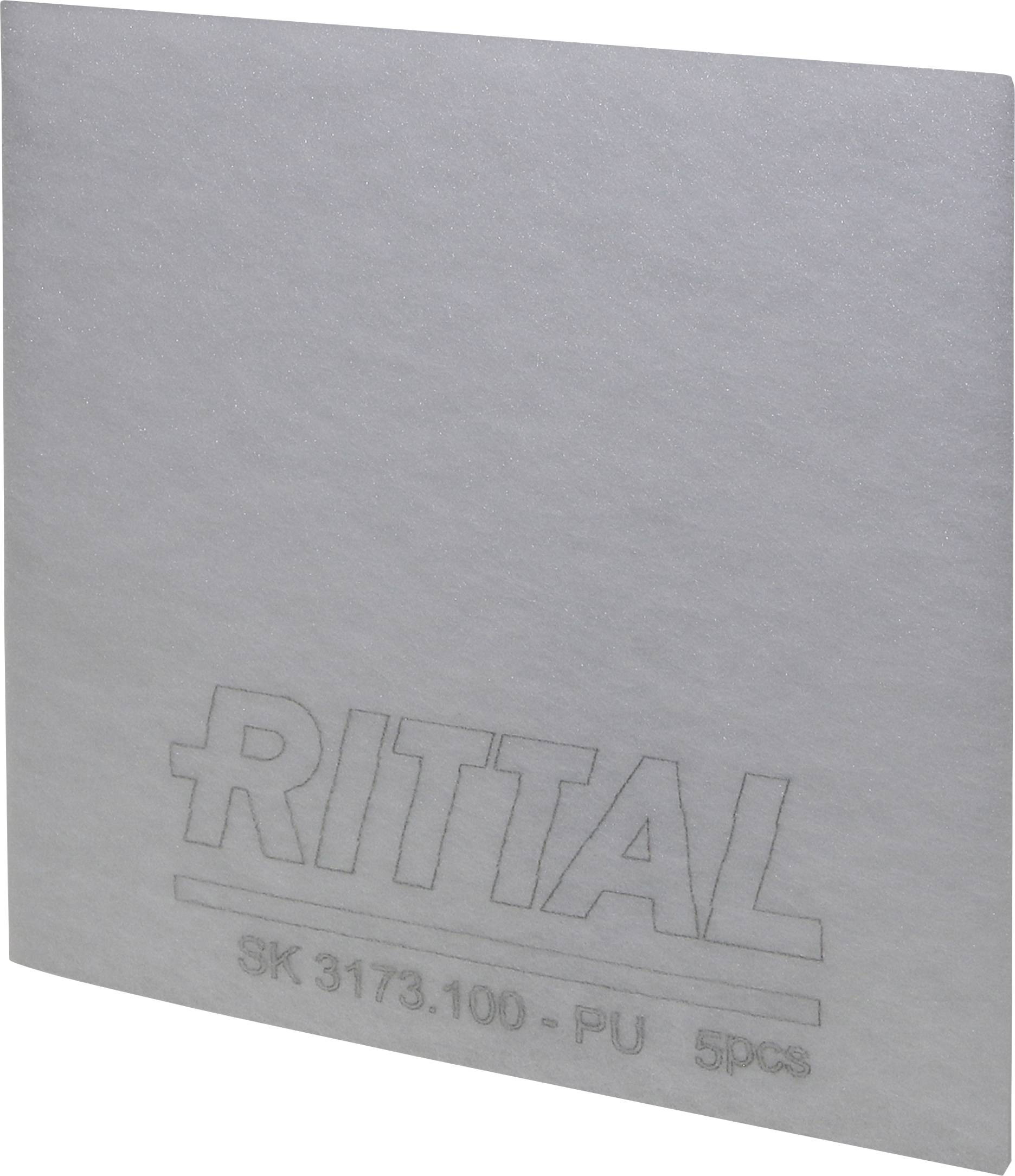 Rittal SK 3173.100(VE5) Wymienna mata filtracyjna włókno sztuczne biały (D x S x W) 289 x 289 x 17 mm 5 szt. - obrazek 1