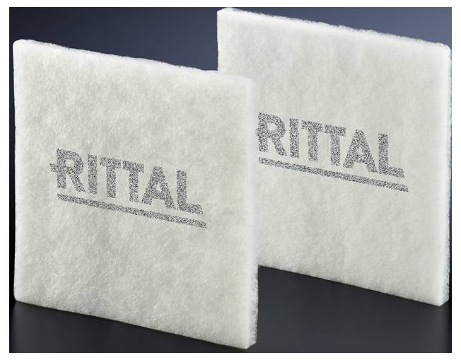 Rittal SK 3171.100(VE5) Wymienna mata filtracyjna włókno sztuczne biały (D x S x W) 173 x 173 x 17 mm 5 szt. - obrazek 1