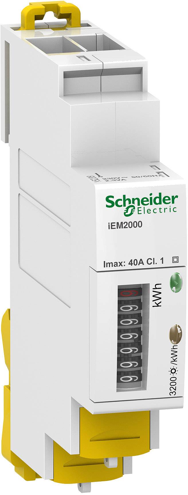 Schneider Electric A9MEM2000 A9MEM2000 Licznik prądu E cyfrowy 40 A Zezwolenie MID: tak 1 szt. - obrazek 1
