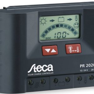 Regulator ładowania do systemów solarnych Steca PR 2020, 20 A Regulator ładowania do systemów solarnych Steca PR 2020, 20 A