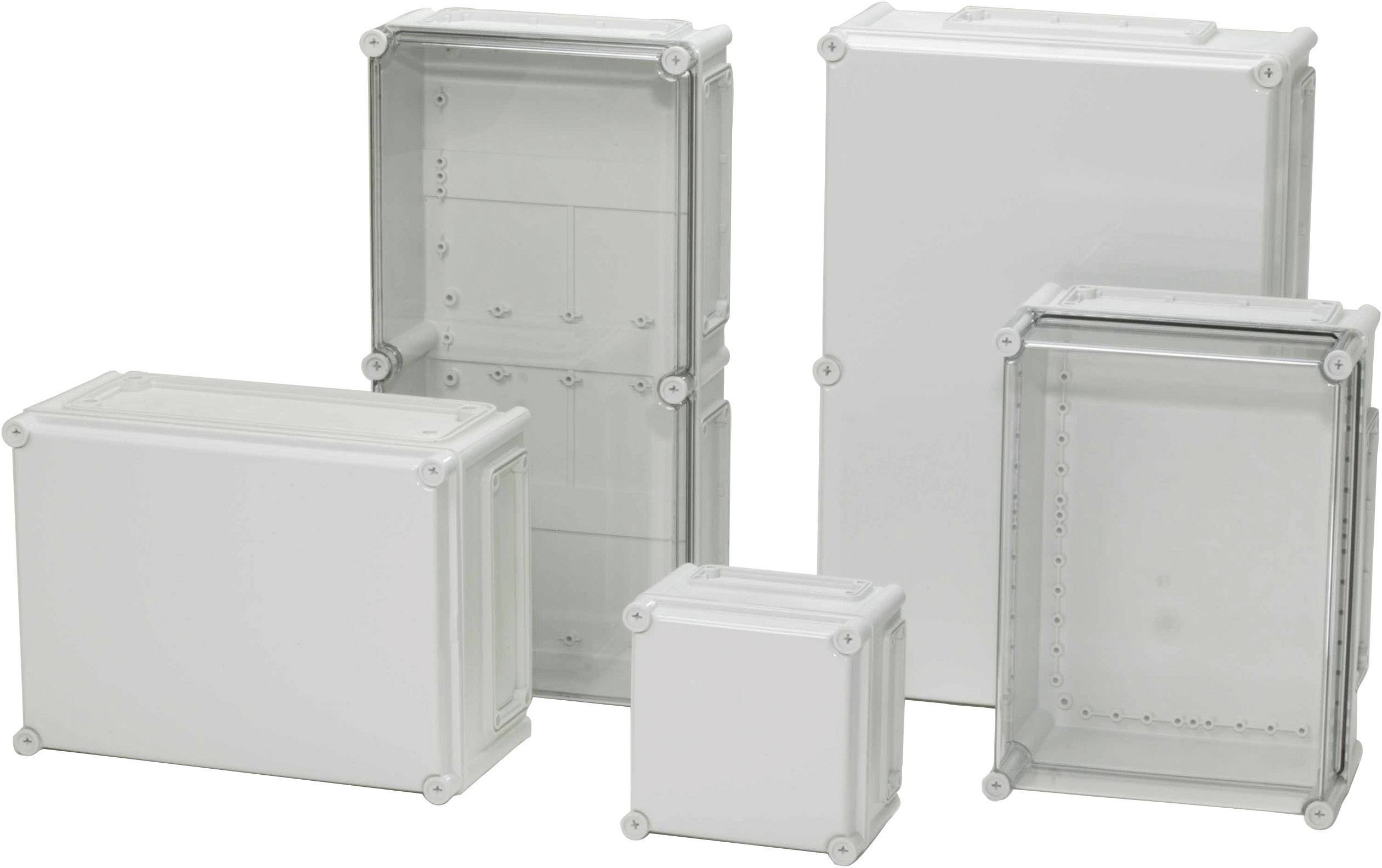 Fibox EKJB 130 G Obudowa instalacyjna 280 x 190 x 130 poliwęglan szaro-biały (ral 7035) 1 szt. - obrazek 1