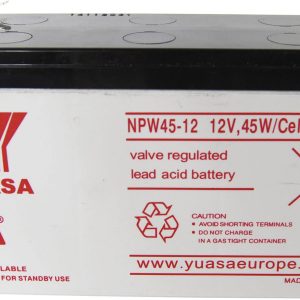 Akumulator ołowiowy Yuasa NPW45-12 NP45W/12, AGM, 12 V, 8.5 Ah Akumulator ołowiowy Yuasa NPW45-12 NP45W/12, AGM, 12 V, 8.5 Ah