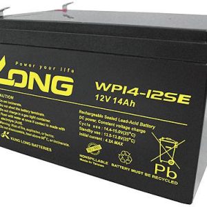 Akumulator ołowiowy Long WP14-12SE WP14-12SE, AGM, 12 V, 14 Ah Akumulator ołowiowy Long WP14-12SE WP14-12SE, AGM, 12 V, 14 Ah