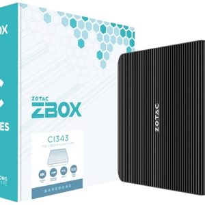 Zotac Barebone ZBOX CI343 NANO Intel® N N100 ZBOX-CI343-BE Zotac Barebone ZBOX CI343 NANO Intel® N N100 ZBOX-CI343-BE