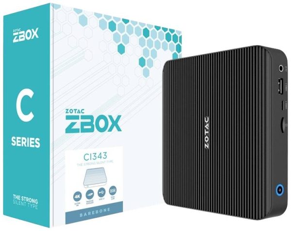 Zotac Barebone ZBOX CI343 NANO Intel® N N100 ZBOX-CI343-BE