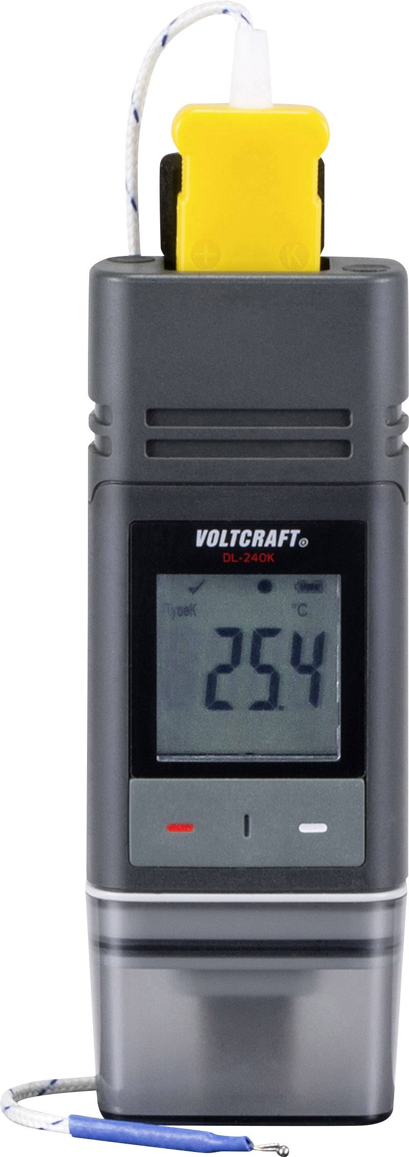 Rejestrator temperatury VOLTCRAFT DL-240K VC-9657630-P668G, -200 do 1372 °C - obrazek 1