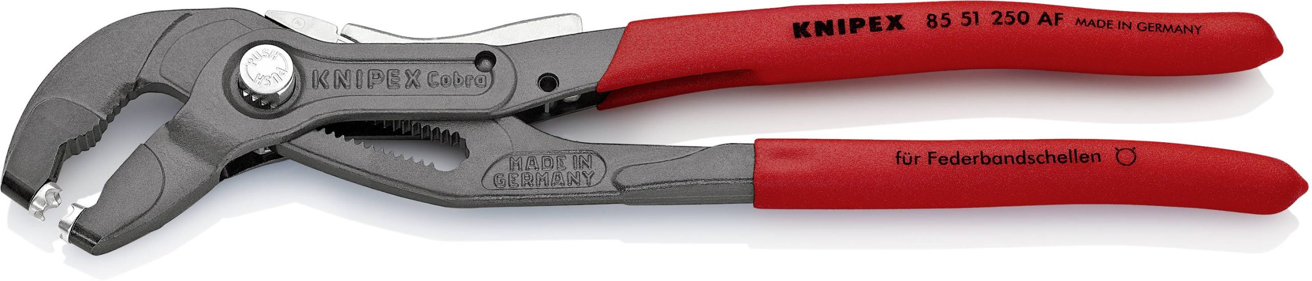 Szczypce do opasek zaciskowych Knipex 85 51 250 AF 1 szt. - obrazek 1