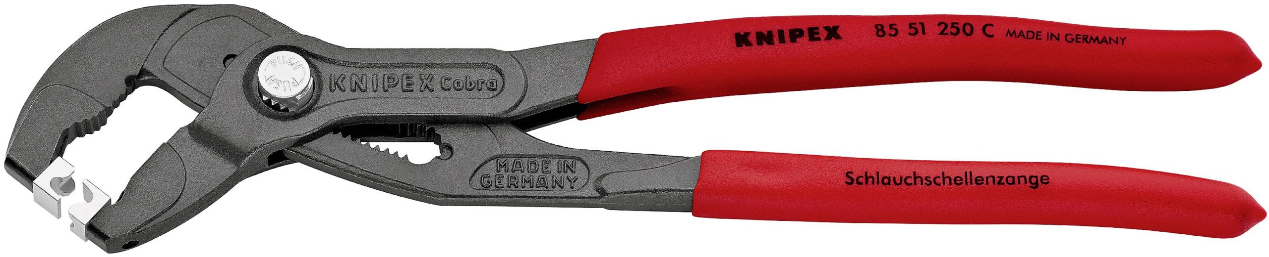 Szczypce do opasek zaciskowych Knipex 85 51 250 C 250 mm 1 szt. - obrazek 1