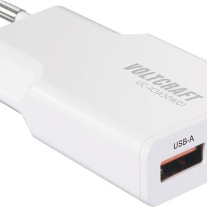 VOLTCRAFT UC-1C1A30W01 Ładowarka USB 30 W 1x USB-A, 1x USB-C® Fast Charge, Power Delivery 3.0 biały GaN VOLTCRAFT UC-1C1A30W01 Ładowarka USB 30 W 1x USB-A, 1x USB-C® Fast Charge, Power Delivery 3.0 biały GaN