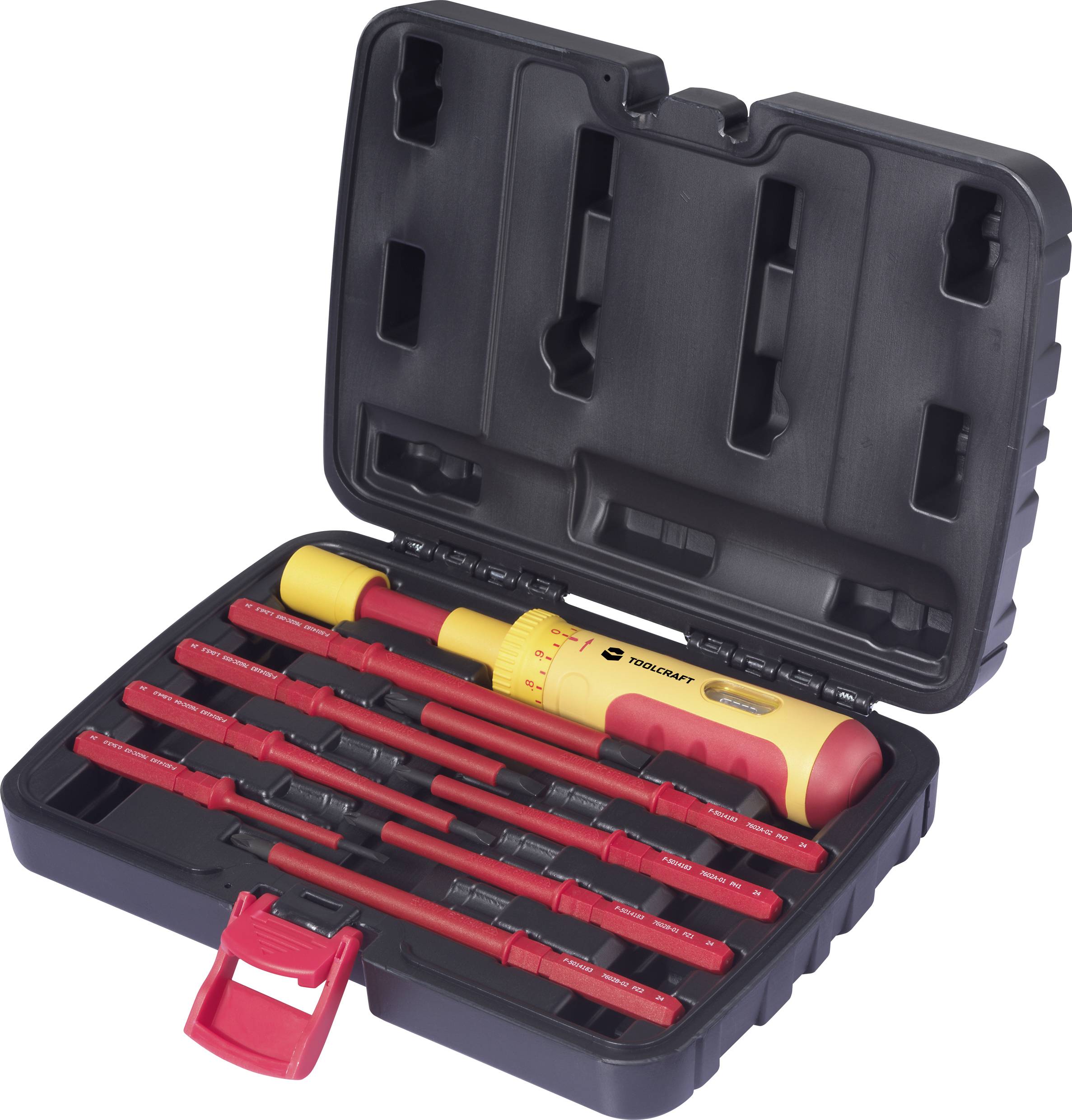 Zestaw śrubokrętów dwustronnych TOOLCRAFT 1~6 Nm TO-9991041 1 - 6 Nm - obrazek 1