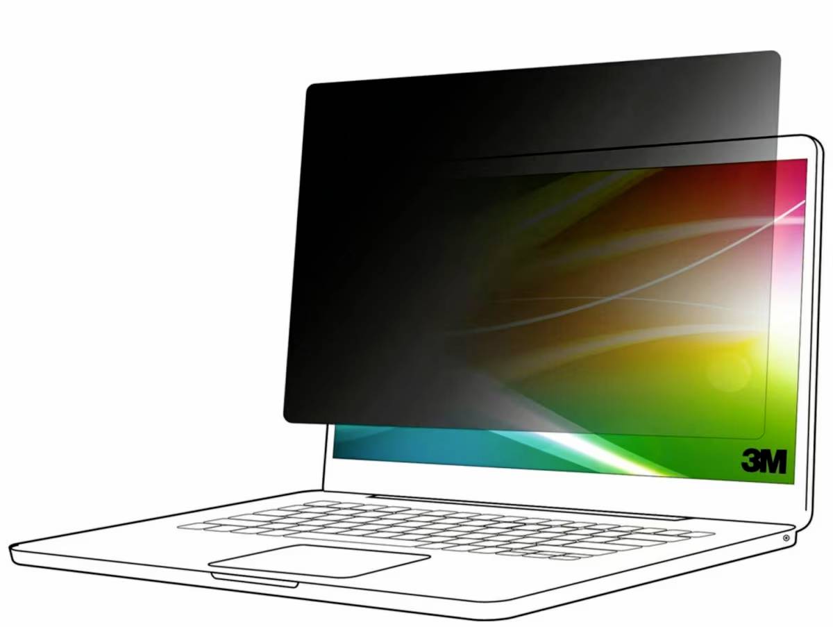 3M Bright Screen BP160W1B Filtr prywatyzujący Notebook 40,6 cm (16") Format obrazu: 16:10 7100312419 Universal - obrazek 1