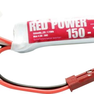 Pakiet akumulatorów (LiPo) 7.4 V 150 mAh Red Power Softcase JST Pakiet akumulatorów (LiPo) 7.4 V 150 mAh Red Power Softcase JST