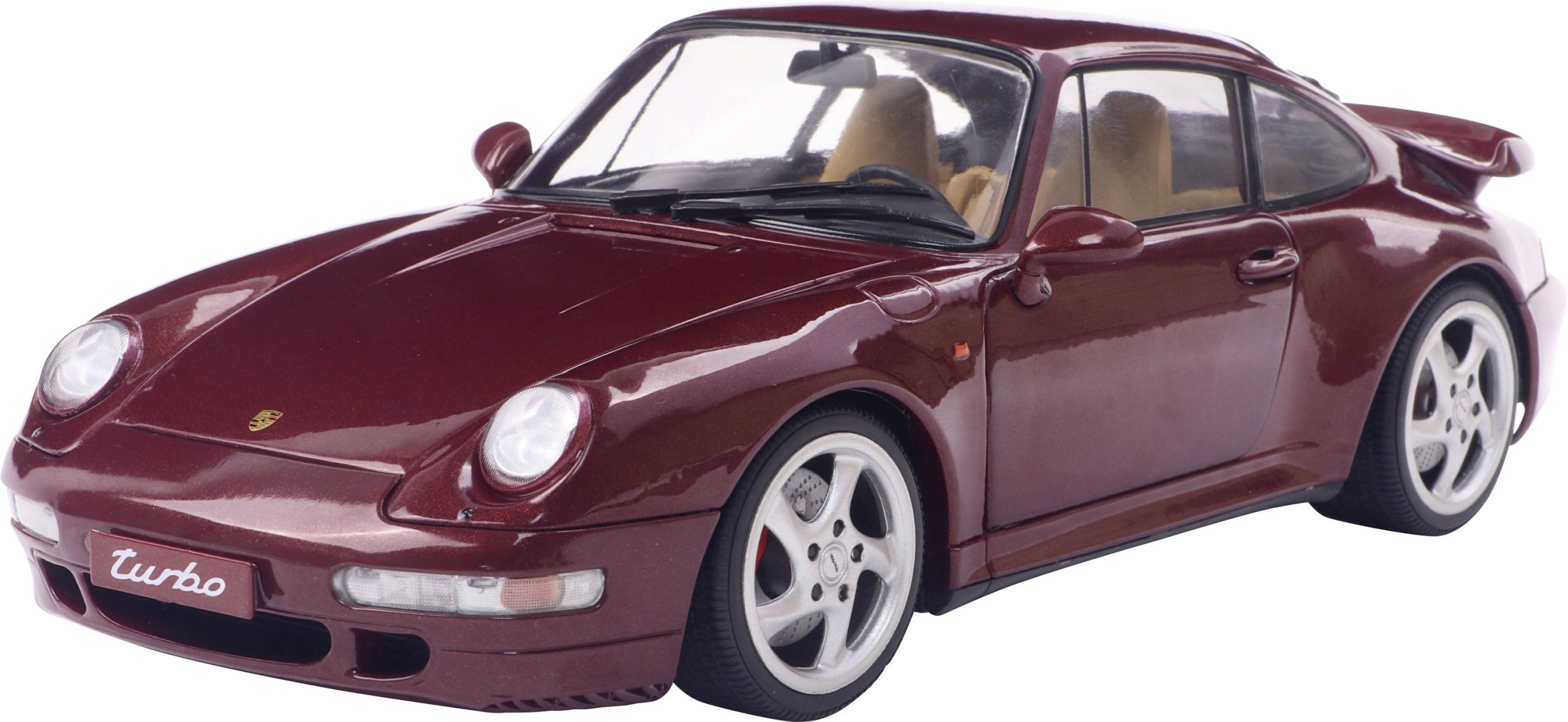 Model samochodu Solido Porsche 911 (993) Turbo 1997 rot - obrazek 1