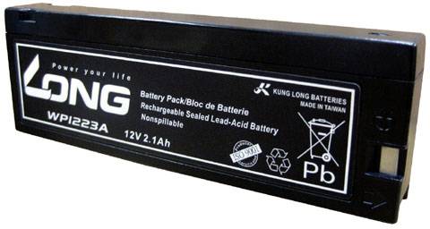 Akumulator ołowiowy Long WP1223A WP1223A, AGM, 12 V, 2.1 Ah