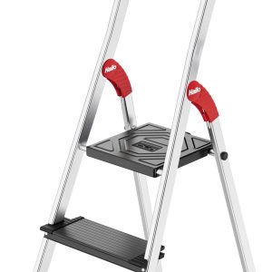 Hailo L100 TOPLINE 8050-307 aluminium Drabina składana ze stopniem zaw. wkładkę na narzędzia Maksymalna wysokość robocza Hailo L100 TOPLINE 8050-307 aluminium Drabina składana ze stopniem zaw. wkładkę na narzędzia Maksymalna wysokość robocza