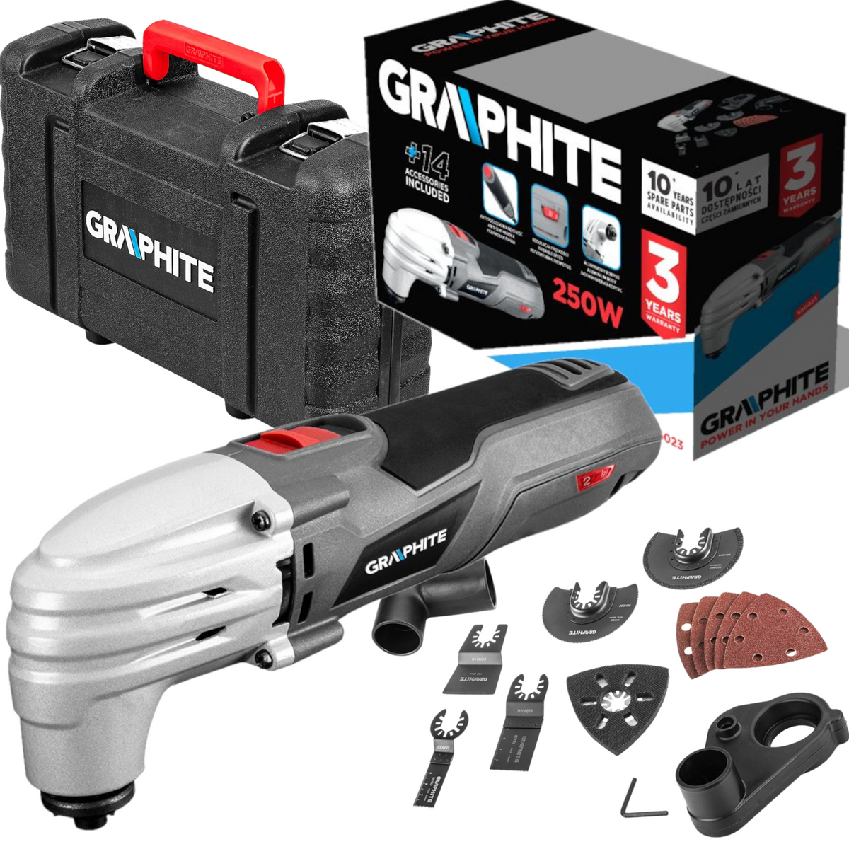 59G023 Multi tool Graphite - obrazek 1