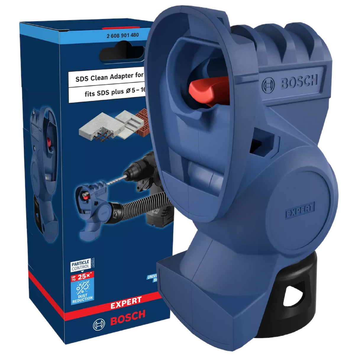 Adapter do wiercenia bezpyłowego Bosch EXPERT SDS Clean 2608901480 - obrazek 1