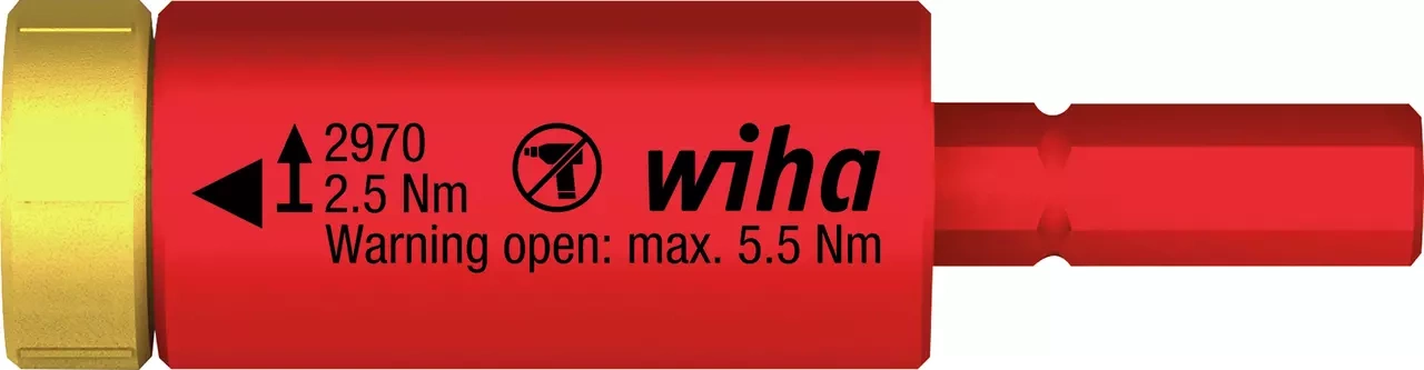Adapter dynamometryczny easyTorque 2.5 Nm electric Wiha 41343 - obrazek 1