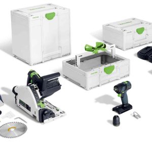 Akumulatorowy zestaw Combo – Uniwersalny TSC 55 K/TXS 18/TB M 137 Festool 578024 Akumulatorowy zestaw Combo – Uniwersalny TSC 55 K/TXS 18/TB M 137 Festool 578024