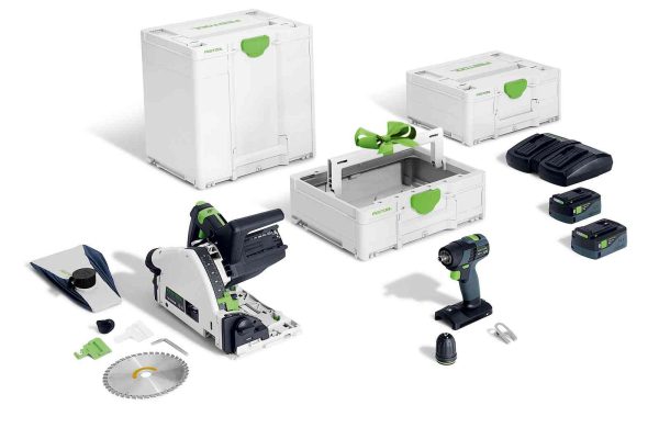 Akumulatorowy zestaw Combo – Uniwersalny TSC 55 K/TXS 18/TB M 137 Festool 578024