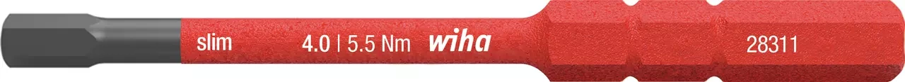 Bit slimBit electric Hex 4.0 Wiha 37225 - obrazek 1