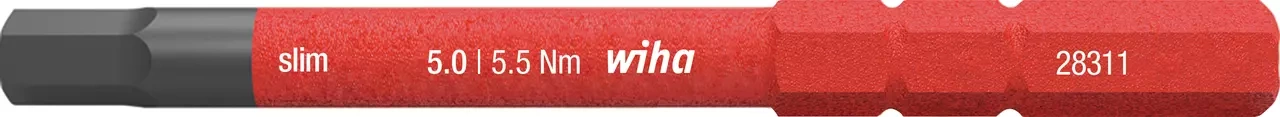 Bit slimBit electric Hex 5.0 Wiha 37226 - obrazek 1