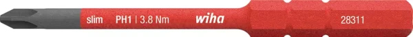 Bit slimBit electric PH1 Wiha 34583 Bit slimBit electric PH1 Wiha 34583