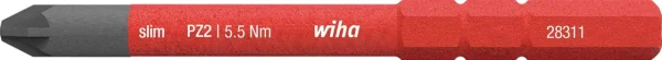 Bit slimBit electric PZ2 Wiha 34586 Bit slimBit electric PZ2 Wiha 34586