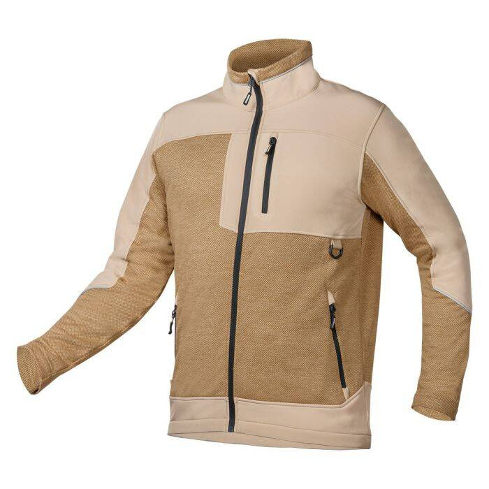 Bluza softshell OUTDOOR, beżowa, NEO Tools 81-516-XXL - obrazek 1