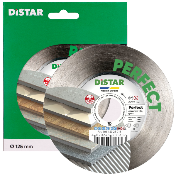 DISTAR Tarcza diamentowa 125×22,23H Perfect DISTAR Tarcza diamentowa 125×22,23H Perfect